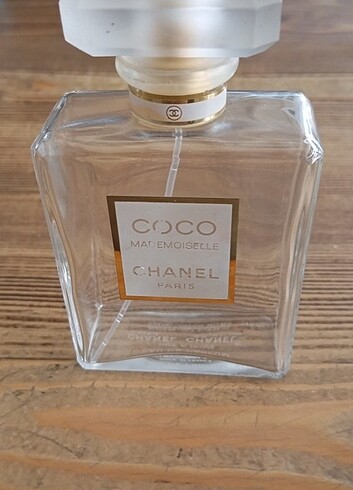 Chanel Boş Parfüm Şişesi, Orijinal Coco Chanel. 100ml.