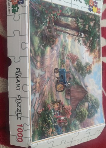 Pinart 1000 Parça Canlı Renkli Puzzle