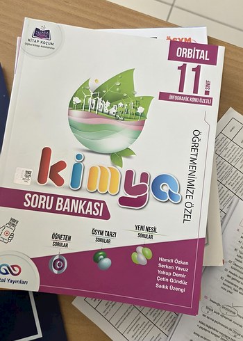 11. Sınıf Kimya Soru Bankası Orbital