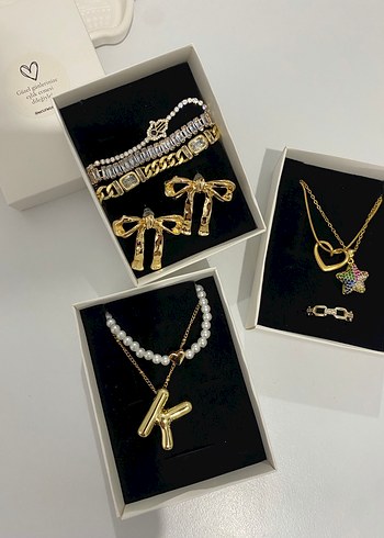 Çelik Kolye Küpe Bilezik Bileklik - Görsel 5