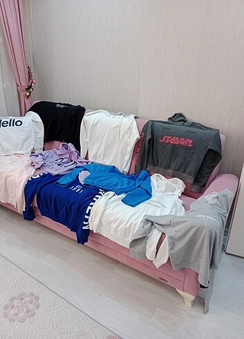 s Beden çeşitli Renk Sweatshirt