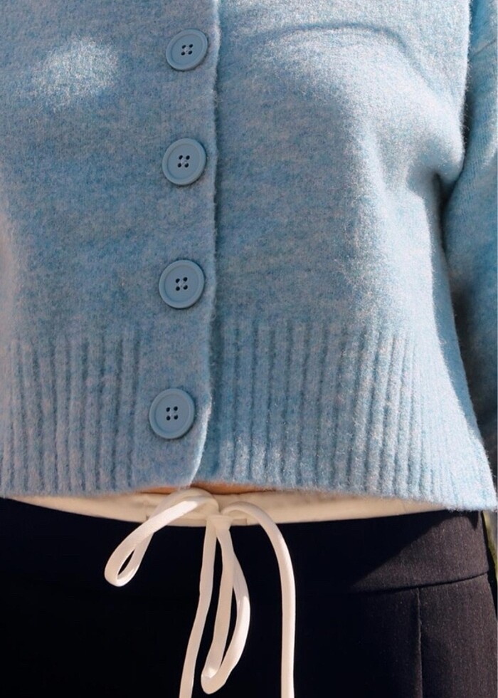 ZARA YUMUŞAK TRİKO CEKET - Görsel 3