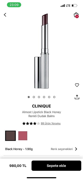CLİNIQUE BLACK HONEY