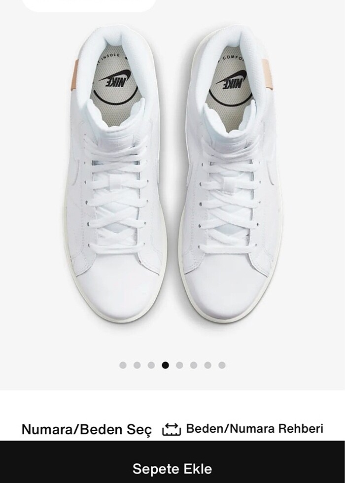 NİKE COURT ROYALE 2 MİD - Görsel 5