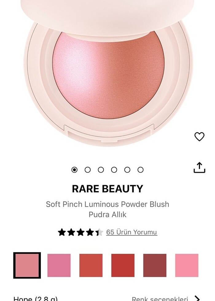 RARE BEAUTY ALLIK HOPE RENGİ - Görsel 3