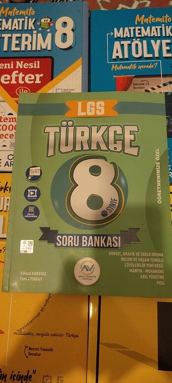 8.sınıf Türkçe soru bankası akıllı versiyon yayınları 