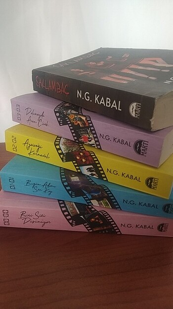 N.G KABAL Cep boy kitapları 