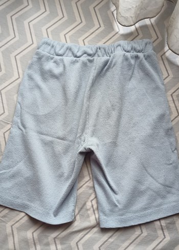 Gri Erkek Çocuk Rahat Kesim Şort - Görsel 2