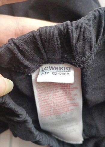 Kızlar İçin Siyah Bol Kesim Pantolon - Görsel 3