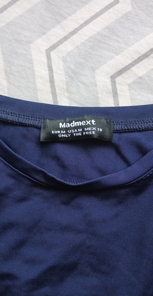 Erkek Lacivert Kısa Kollu Basic Tişört - Görsel 3