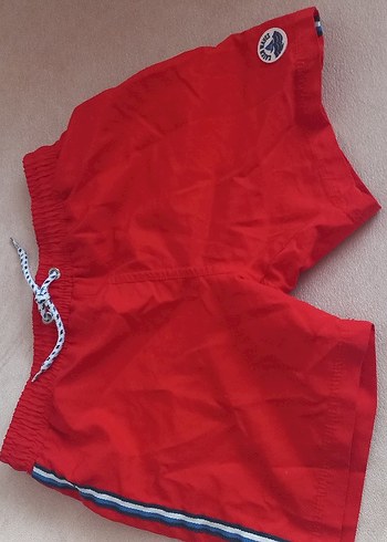 Erkek Çocuk  Elastik Bel deniz Şortu yaslari 4/5 5/6 7/8 9/10 - Görsel 4