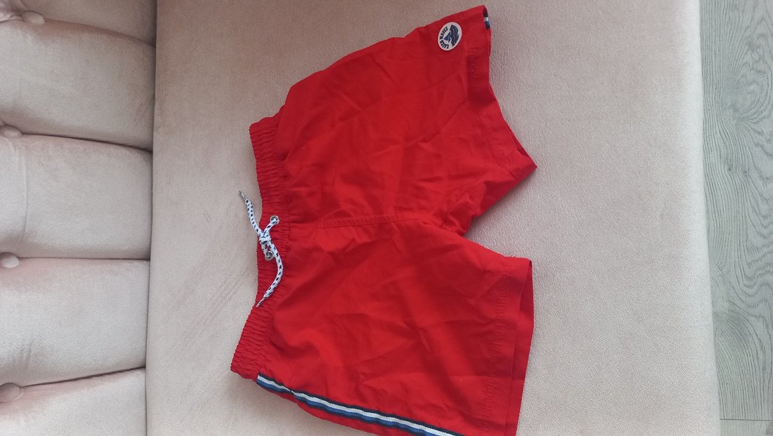 Erkek Çocuk  Elastik Bel deniz Şortu yaslari 4/5 5/6 7/8 9/10 - Görsel 4