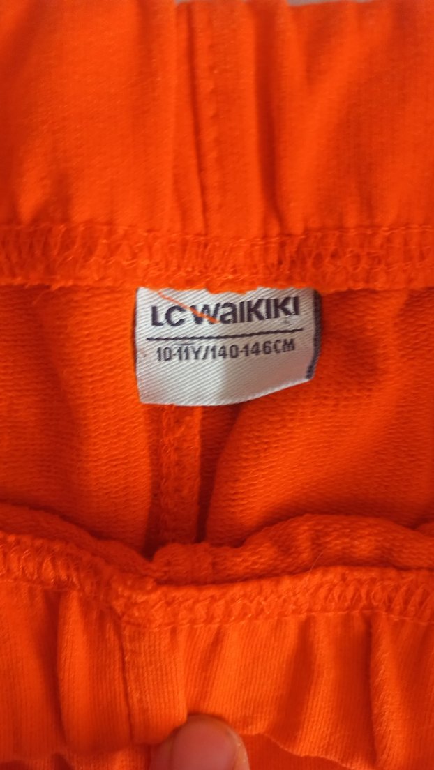 Turuncu Erkek Çocuk Rahat Kesim Şort - Görsel 3