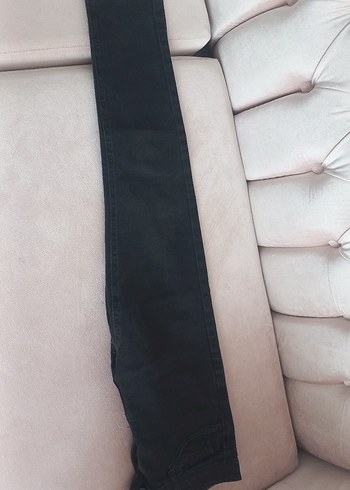 Siyah erkek Denim Pantolon - Görsel 3