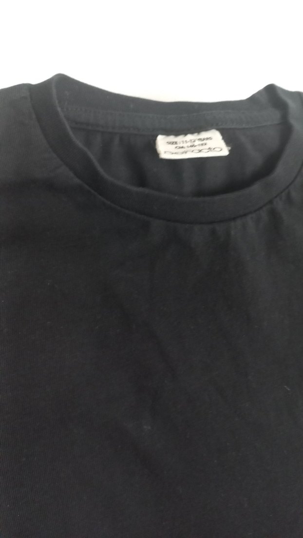 Erkek çocuk Siyah Uzun Kollu Basic Sweatshirt - Görsel 2