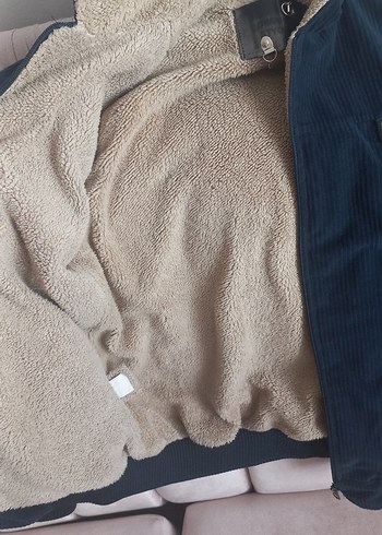 Fermuarlı Kapüşonlu lacivert i Erkek çocuk Mont - Görsel 4