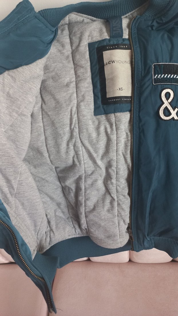 Erkek Çocuk Lacivert Baskılı Spor Ceket - Görsel 3