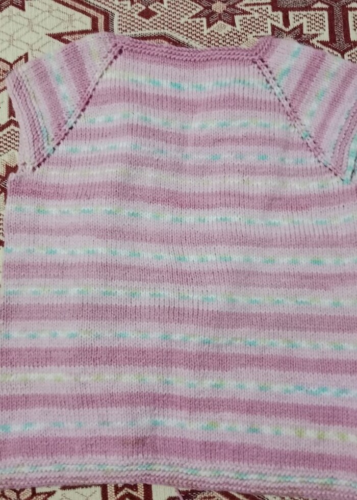 Kız bebek yelek - Görsel 2