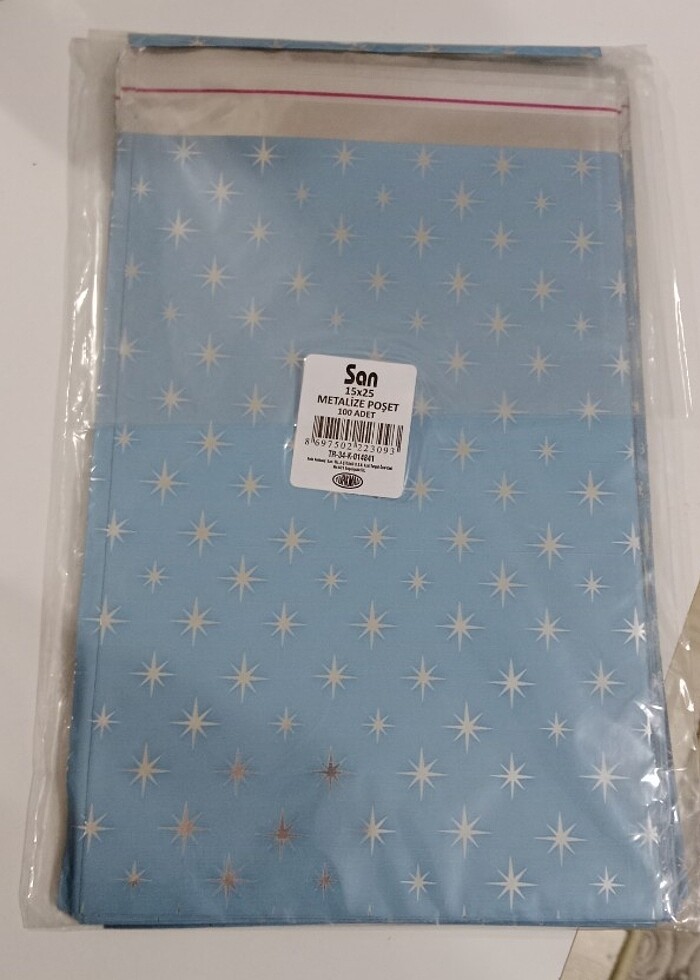 Hediye paketi metalize  - Görsel 2