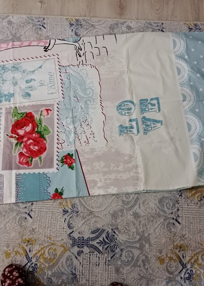 Çift kişilik nevresim yorgan kilifi - Görsel 5