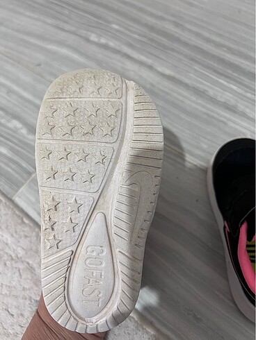 23 Beden siyah Renk Nike kız bebek spor ayakkabı