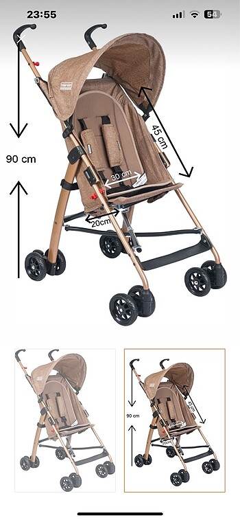 Baston bebek arabası