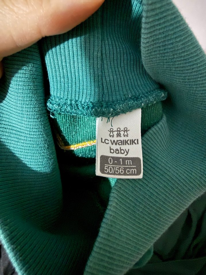 Turkuaz Erkek Bebek polar Pantolon - Görsel 3