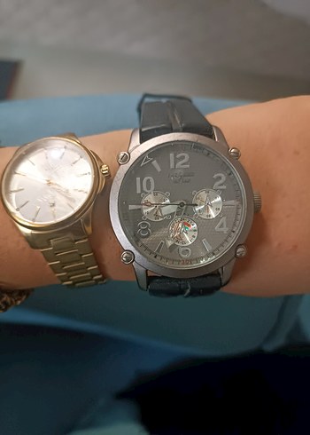 Siyah Biker Tarzı Erkek Kol Saati - Görsel 4