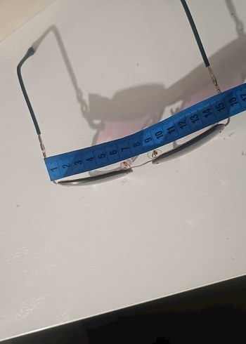 Şeffaf Pembe Minimalist Kadın Güneş Gözlüğü - Görsel 3