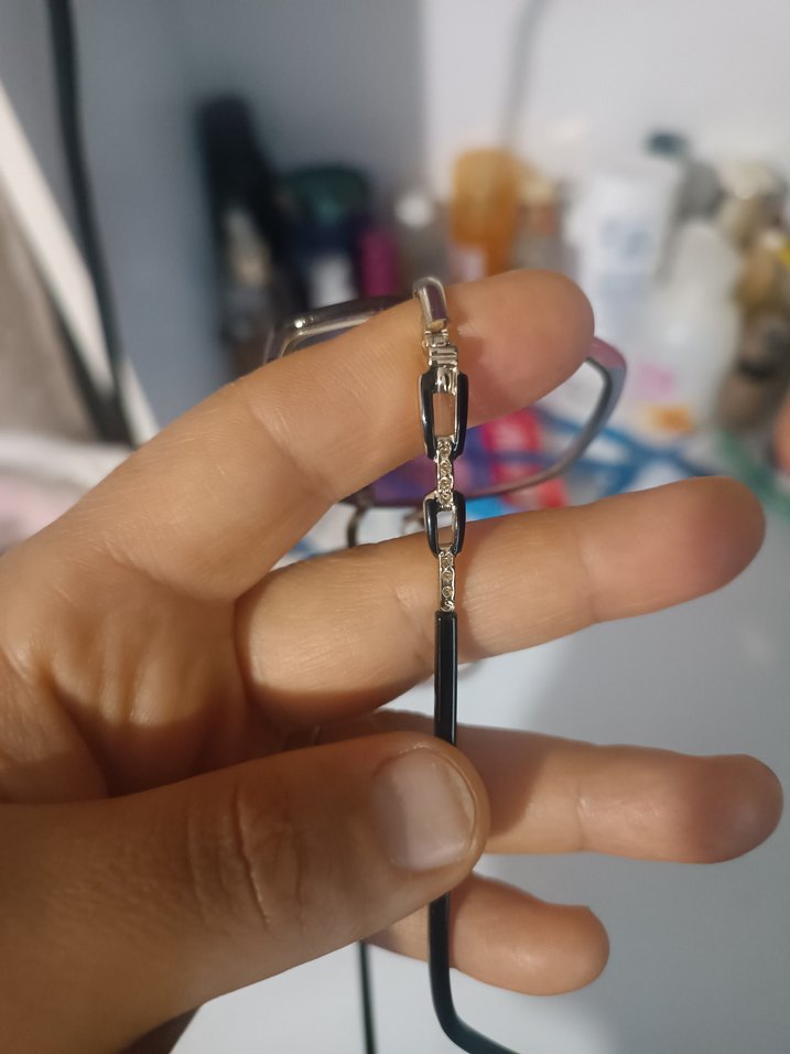 Şeffaf Pembe Minimalist Kadın Güneş Gözlüğü - Görsel 4