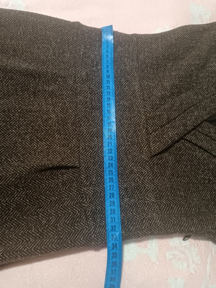 mango small V Yaka Kolsuz Midi Triko Kadın Elbise - Görsel 4