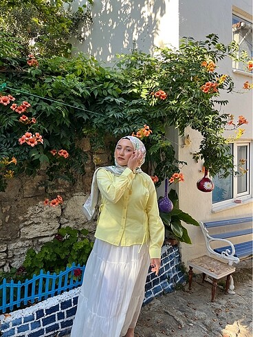 Kadın yandan bağlamalı gömlek