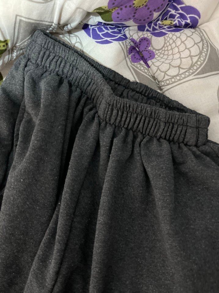 Gri Kadın Salaş Sweatpants - Görsel 3