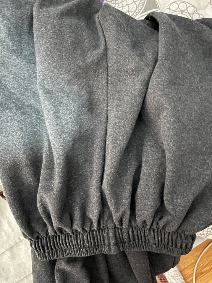 Gri Kadın Salaş Sweatpants - Görsel 4