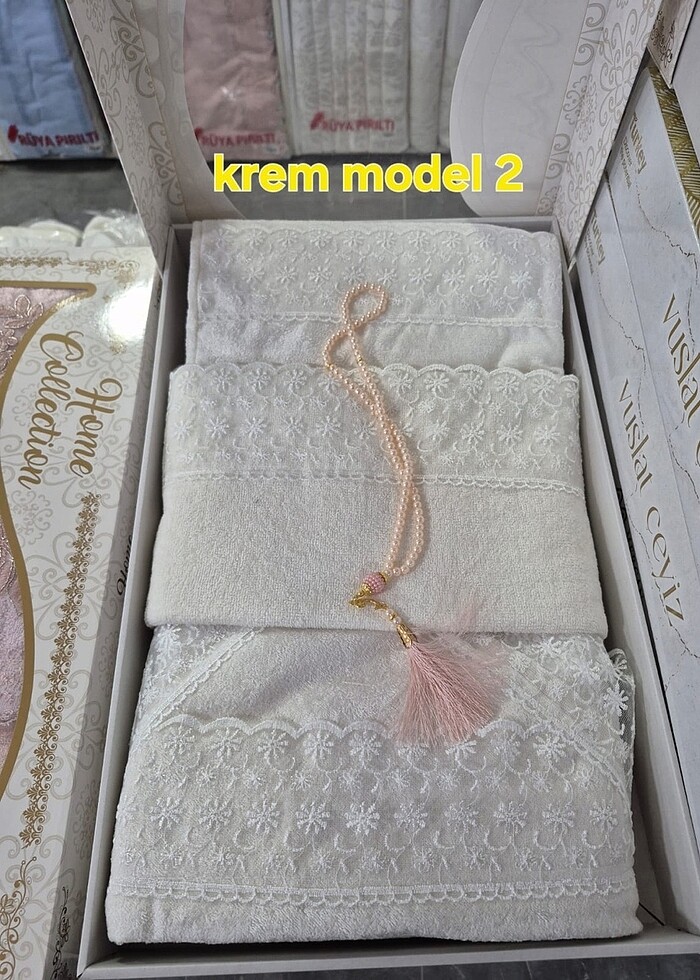 havlu bohca seccade  kurankılıfı tesbih - Görsel 5