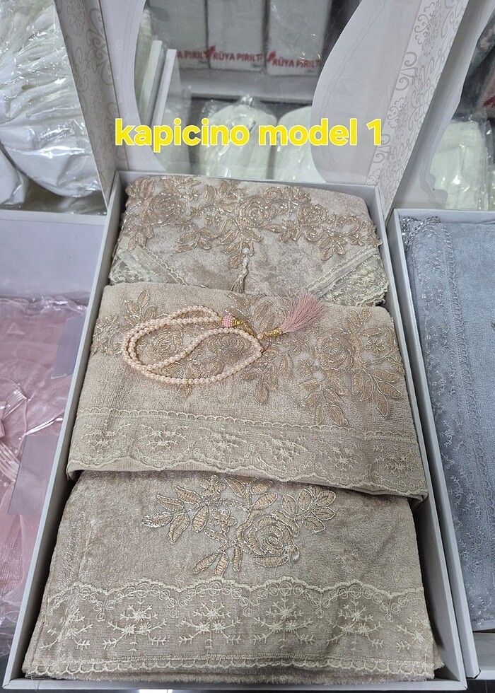 havlu bohca seccade  kurankılıfı tesbih - Görsel 3