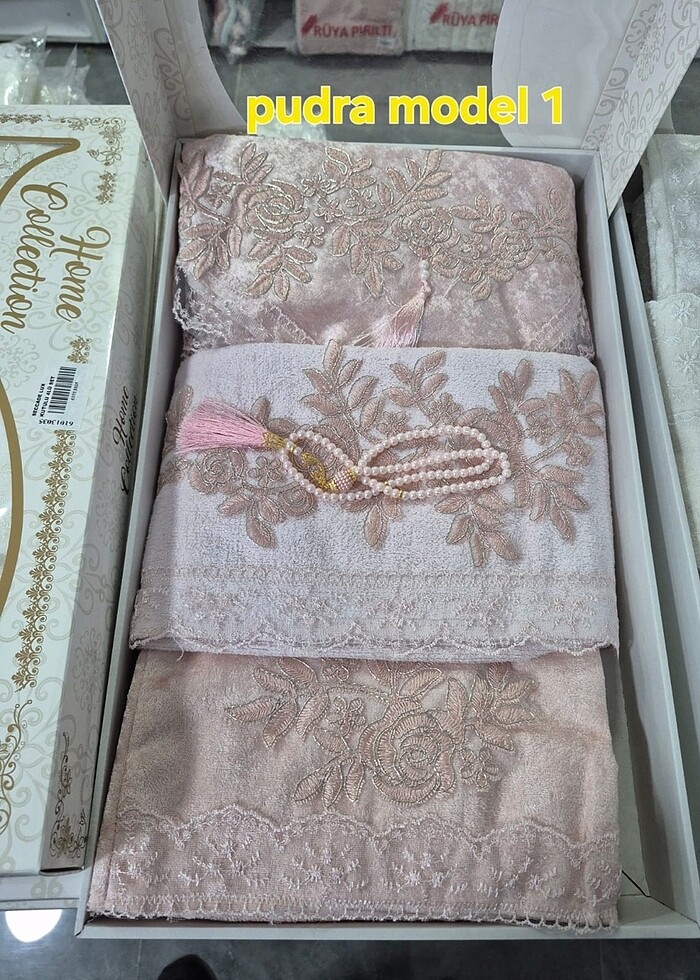 havlu bohca seccade  kurankılıfı tesbih - Görsel 4