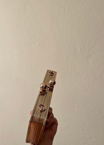 Koton Siyah Deri Tokalı Kadın Portföy Çanta