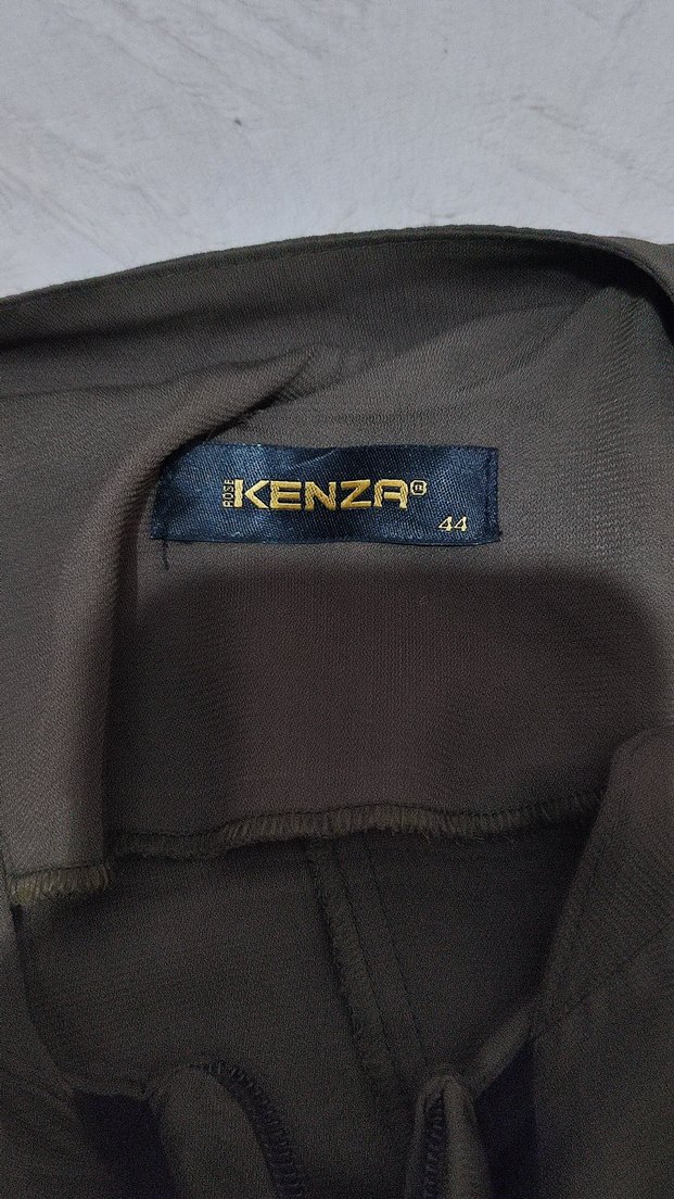 Haki Uzun Kadın pardüsü - Görsel 2