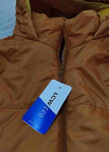 Kapüşonlu Kadın Kış Montu, oversize , sarı - Görsel 2