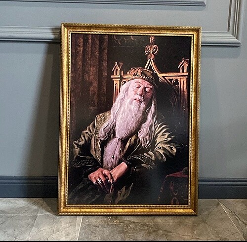 Dumbledore poster ve çerçeve