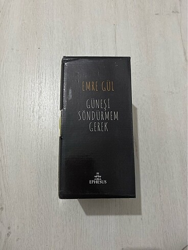  Beden Güneşi Söndürmem Gerek - Emre Gül (3 Kitap Set)