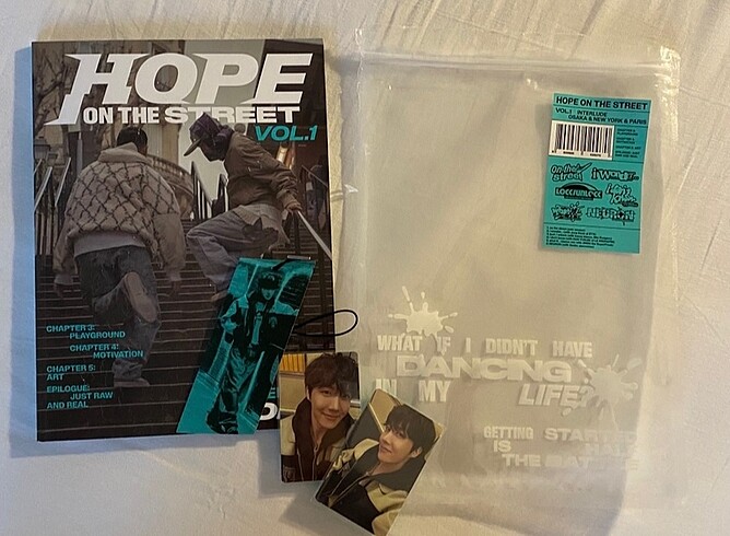 BTS JHOPE ALBUM hope on the street