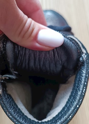 Kız çocuk  için siyah simli kışlık botlar - Görsel 6