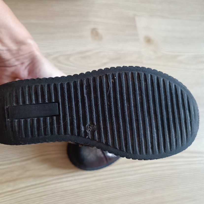 Kız çocuk  için siyah simli kışlık botlar - Görsel 5