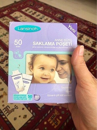 Süt saklama poşeti