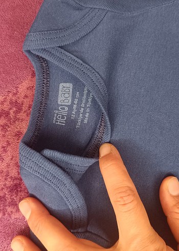 Kısa Kollu Bebek Body - Görsel 3