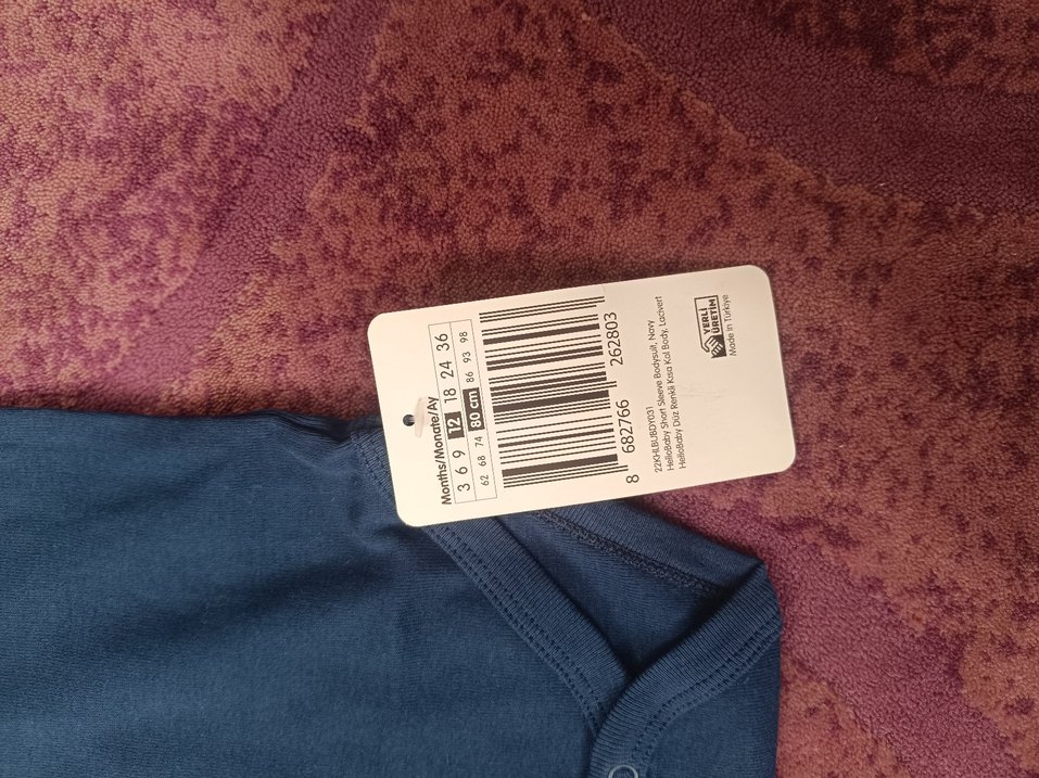 Kısa Kollu Bebek Body - Görsel 2