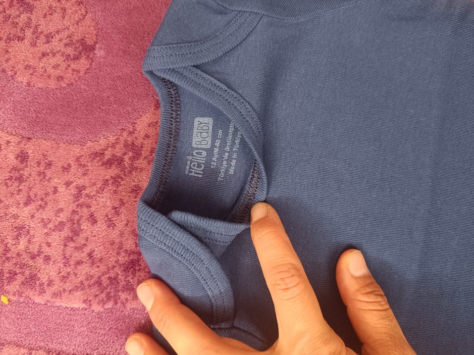 Kısa Kollu Bebek Body - Görsel 3