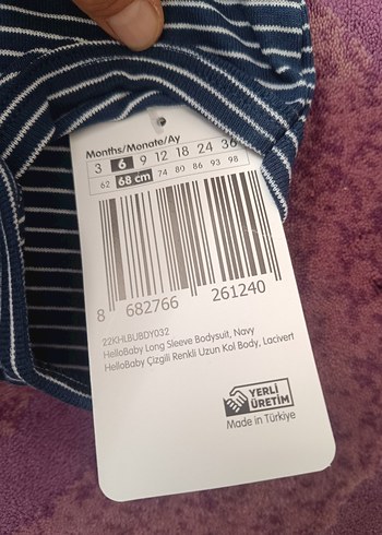 erkek bebek zıbın - Görsel 3